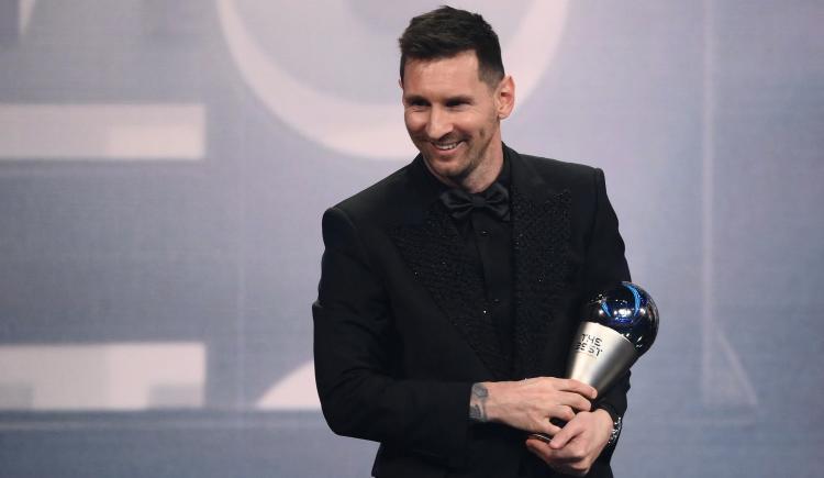 Imagen de Messi lo hizo de nuevo: ganó el Premio The Best