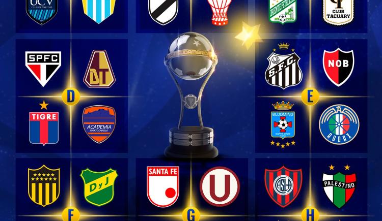 Imagen de Cuándo se juegan los 96 partidos de la fase de grupos de la Copa Sudamericana