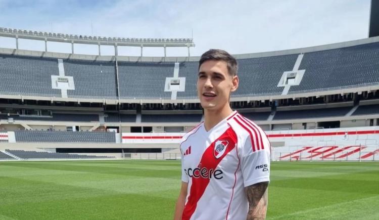 Imagen de Lucas Martínez Quarta se sumó a la pretemporada de River