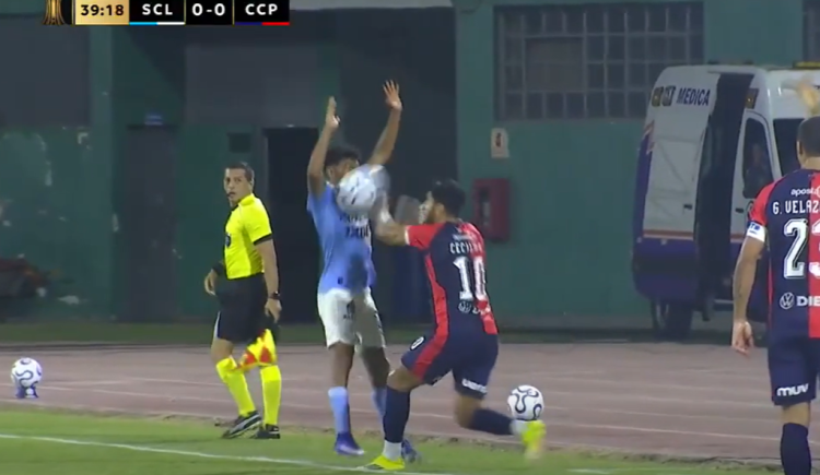 Imagen de La insólita expulsión de un ex Independiente en la Copa Libertadores