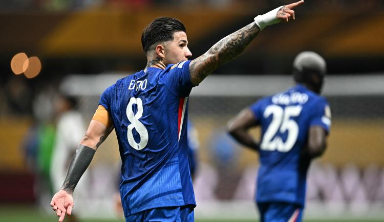 Imagen de Mediocampista llegador: Enzo Fernández debutó con gol en el Mundial de Clubes