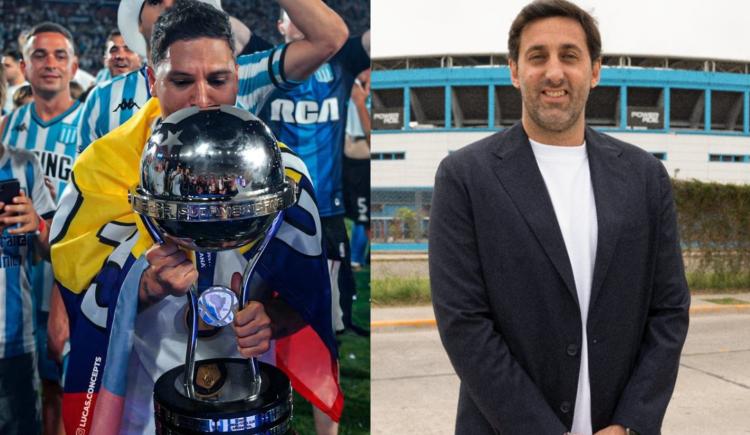 Imagen de Milito habló de "casualidad" y Juanfer Quintero le salió al cruce