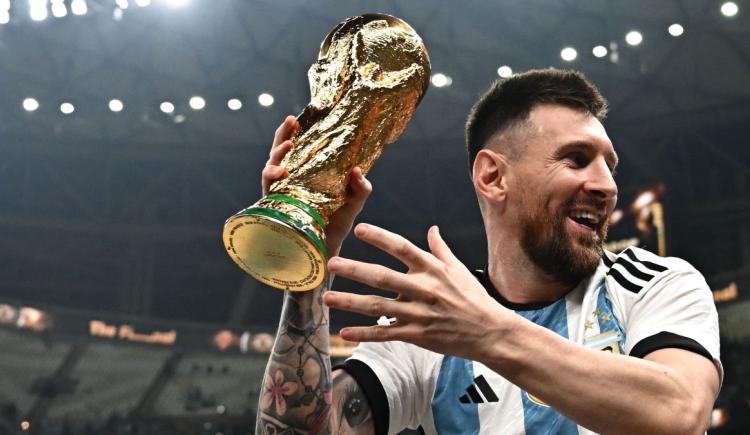 Imagen de Lionel Messi, elegido como el mejor de la historia