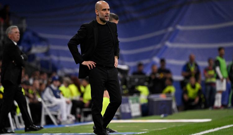 Imagen de Guardiola explicó por qué no realizó variantes en el Bernabéu