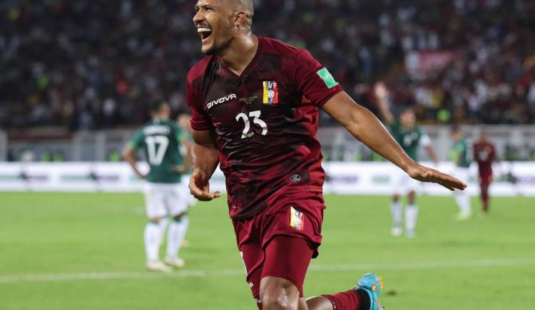 Imagen de Con un gol agónico, Rondón le dio la victoria a Venezuela frente a Paraguay