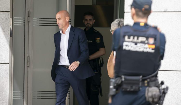 Imagen de Luis Rubiales fue detenido en su regreso a España