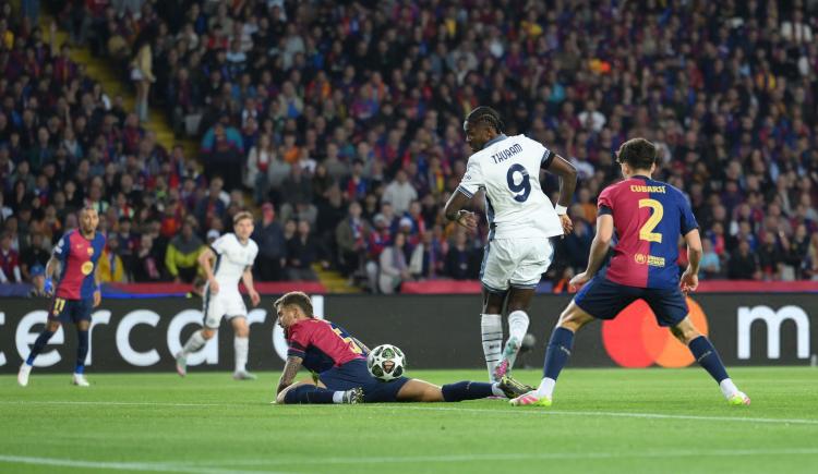 Imagen de El Inter anotó el gol más rápido en una semifinal de Champions