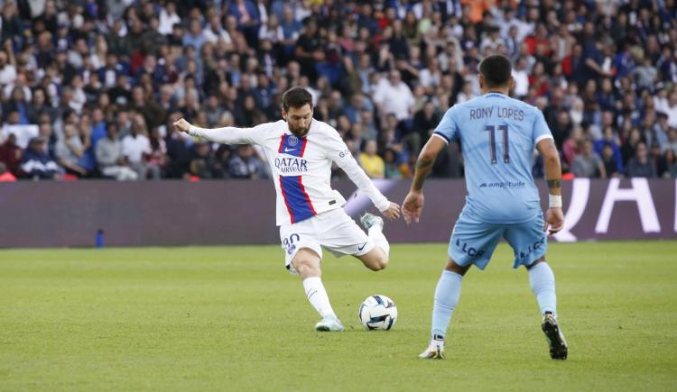 Imagen de Con un Messi brillante, PSG derrotó 4 a 3 al Troyes