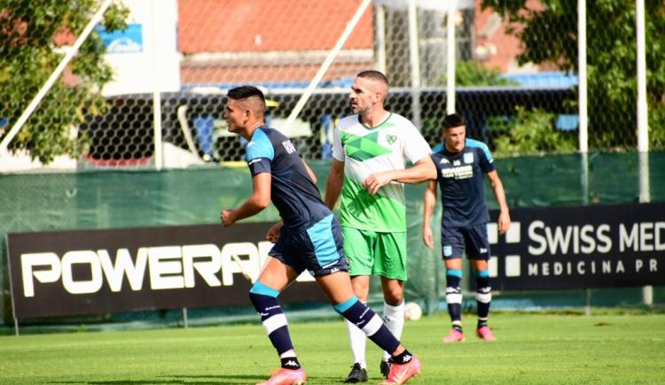 Imagen de RACING LE GANÓ UN AMISTOSO AL SARMIENTO DE LISANDRO LÓPEZ