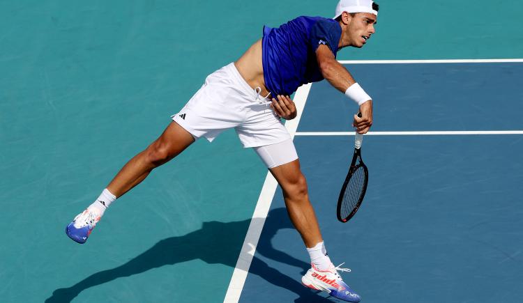 Imagen de Fran Cerúndolo se despidió del Miami Open