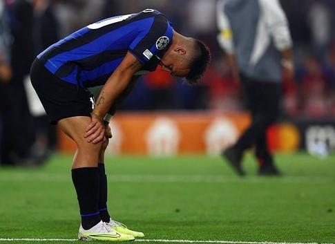 Imagen de Lautaro Martínez y su mensaje tras perder la final ante Manchester City
