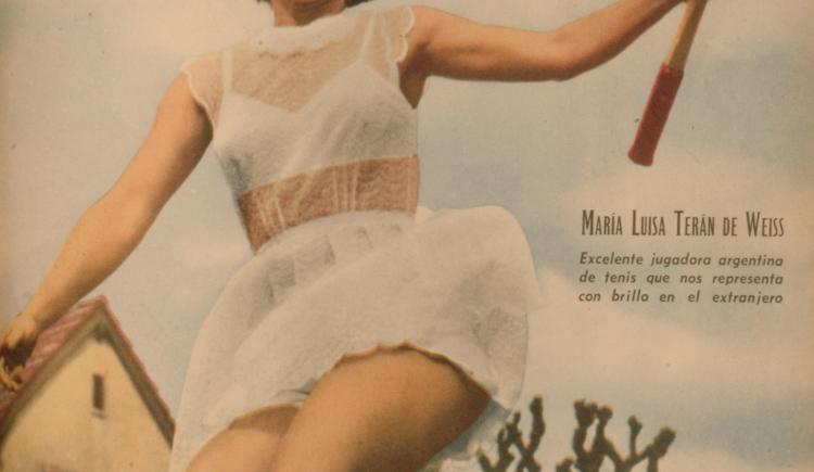 Imagen de 13 de julio de 1951, María Luisa Terán De Weiss