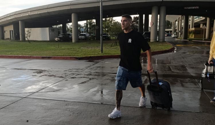 Imagen de Centurión llegó a Córdoba para sumarse a su nuevo equipo
