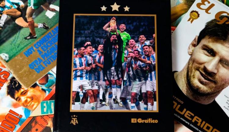 Imagen de Sorteo imperdible: "El camino a la gloria", el libro oficial de Argentina campeón