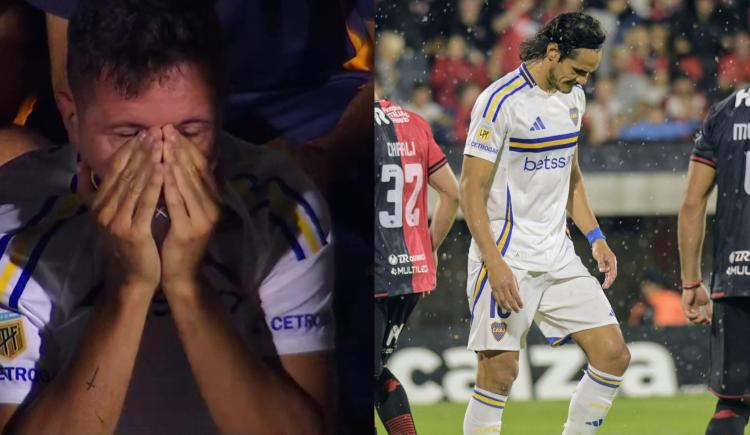 Imagen de Nueve minutos de furia en Newell's-Boca: así fue la lesión de Ander Herrera y el penal errado de Cavani