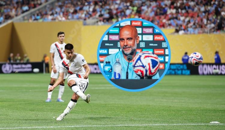Imagen de Pep Guardiola dio detalles sobre la lesión de Echeverri: cuánto tiempo será baja