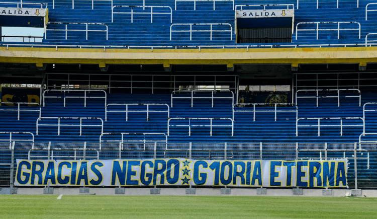 Imagen de El último adiós a Omar Palma en el Gigante de Arroyito