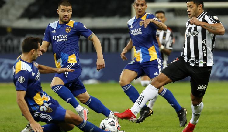 Imagen de Cómo está el historial entre Boca y Atlético Mineiro