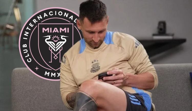 Imagen de ¿Y si te llama Lionel?: Un referente de la Scaloneta fue tentado por el Inter Miami de Messi