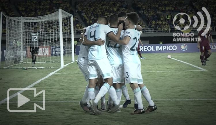 Imagen de Preolímpico: Argentina 4 -  Venezuela 1