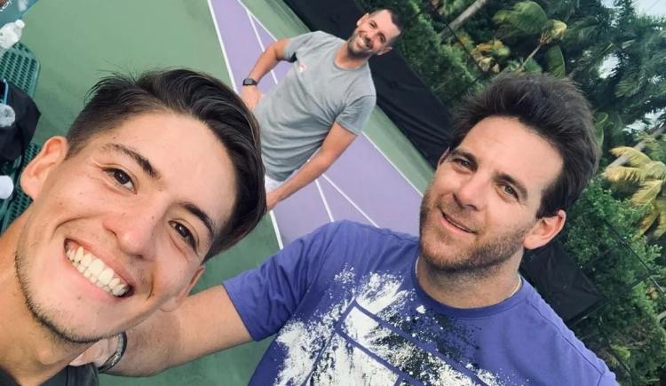 Imagen de Efecto Del Potro: la historia de Sebastián Báez y sus nervios antes del debut en la Copa Davis