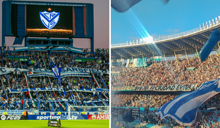 Imagen de Oficial: la serie de Libertadores entre Racing y Vélez se jugará sin público visitante
