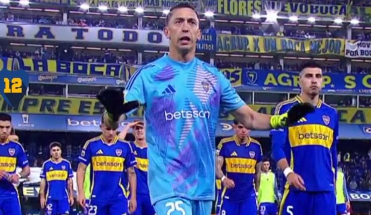 Imagen de El pedido de Marchesín a la gente de Boca tras los insultos en la Bombonera