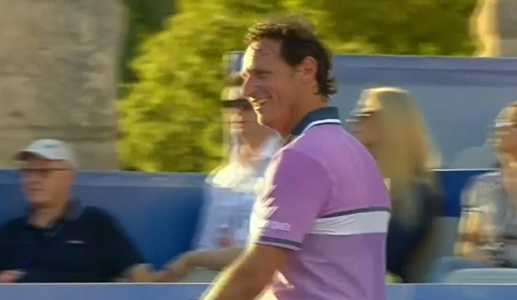 Imagen de La magia de David Nalbandian en la Legends Team Cup