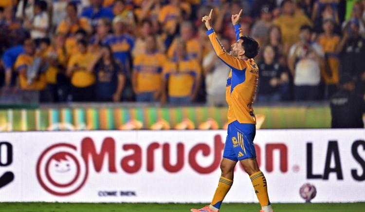Imagen de Ángel Correa firmó la victoria de Tigres ante Tijuana