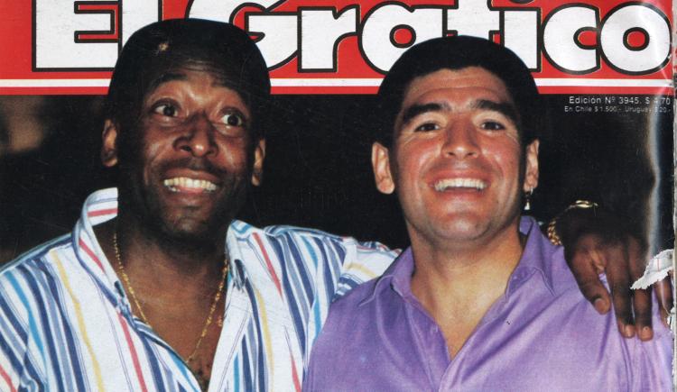 Imagen de Exclusivo El Gráfico: los videos inéditos de la histórica cena que compartieron Maradona y Pelé