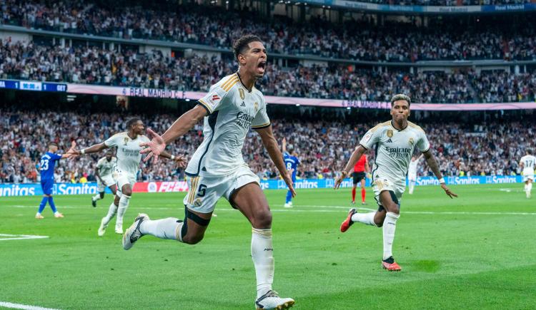 Imagen de Remontada agónica de Real Madrid que se aleja en la cima