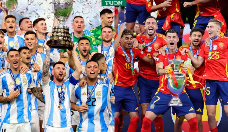 Imagen de El presidente de la Conmebol confimó cuándo y dónde se jugará la Finalissima entre Argentina y España