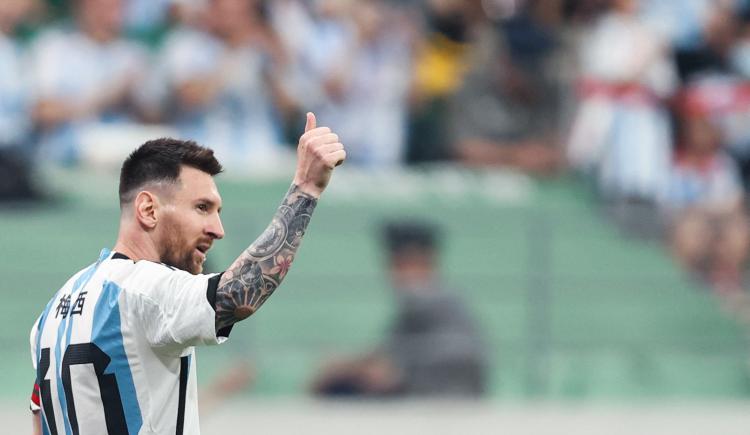 Imagen de El récord que logró Lionel Messi contra Australia