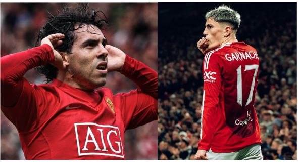 Imagen de La marca de Carlos Tevez que amenaza Alejandro Garnacho