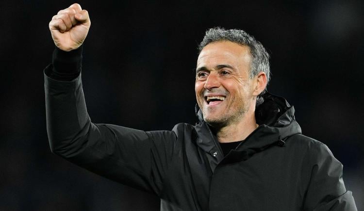 Imagen de Luis Enrique se burló de la Premier League tras la clasificación de PSG