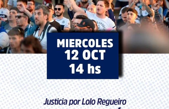 Imagen de Hinchas de Gimnasia se movilizarán desde la sede del club pidiendo Justicia por Lolo Regueiro