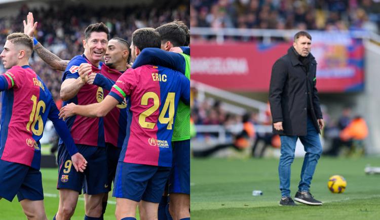 Imagen de Barcelona hundió al Alavés de Chacho Coudet
