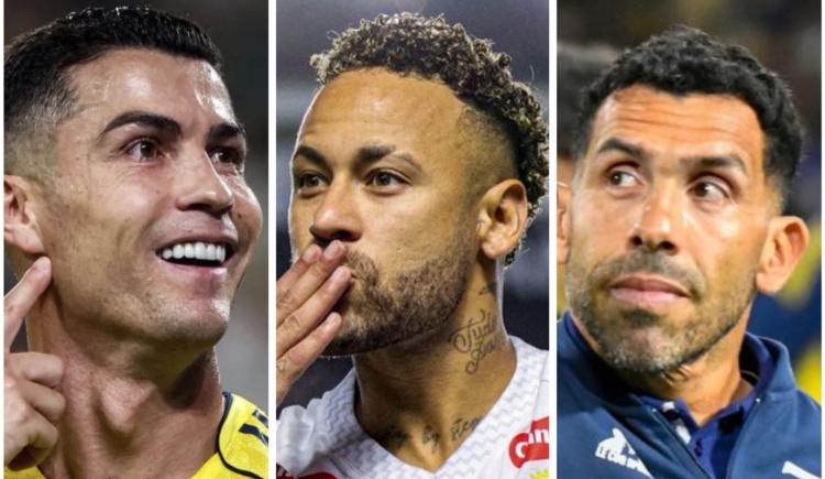Imagen de Cristiano Ronaldo, Neymar y Carlos Tevez: la circunstancia que atraviesa a tres cracks