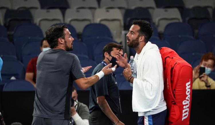 Imagen de EL CRUCE ENTRE FOGNINI Y CARUSO QUE CASI TERMINA EN ESCÁNDALO