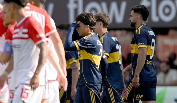Imagen de El primer penal que erró Exequiel Zeballos en Boca