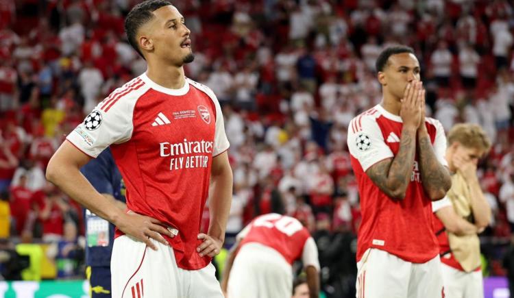 Imagen de El cruel récord del Arsenal: Invicto pero sin corona en la Champions League