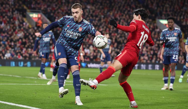 Imagen de ARSENAL LO AGUANTÓ CON UNO MENOS Y RESCATÓ UN EMPATE DE ANFIELD