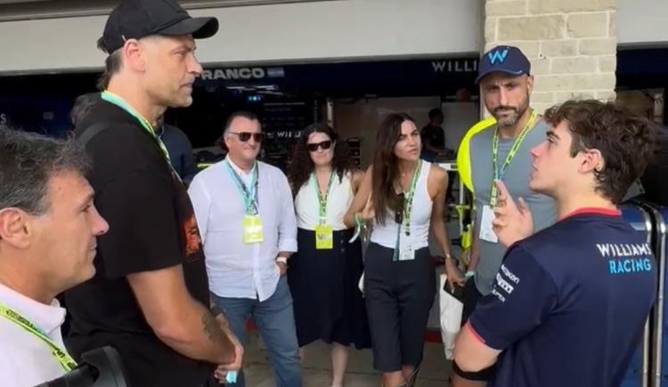 Imagen de Hay aguante: El encuentro de Manu Ginóbili y Fabricio Oberto con Franco Colapinto en Austin