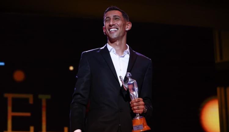 Imagen de Ángel Di María cerró su año con el Olimpia de plata en fútbol