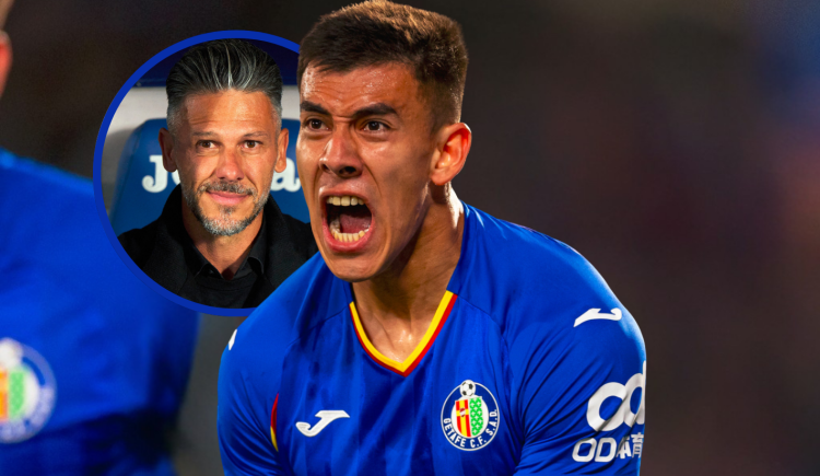 Imagen de Zaid Romero celebró con gol su presencia en la prelista para el Mundial y amargó a Demichelis