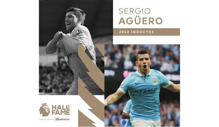 Imagen de La Premiere League incorporó a Sergio Agüero al Salón de la Fama