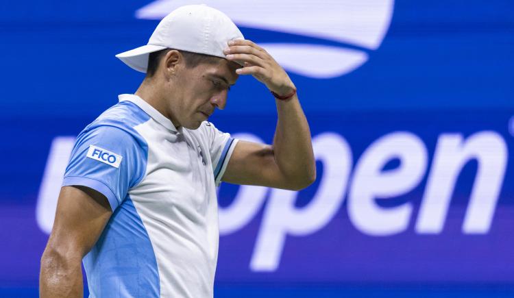 Imagen de Se terminó el sueño de Sebastián Báez en el US Open