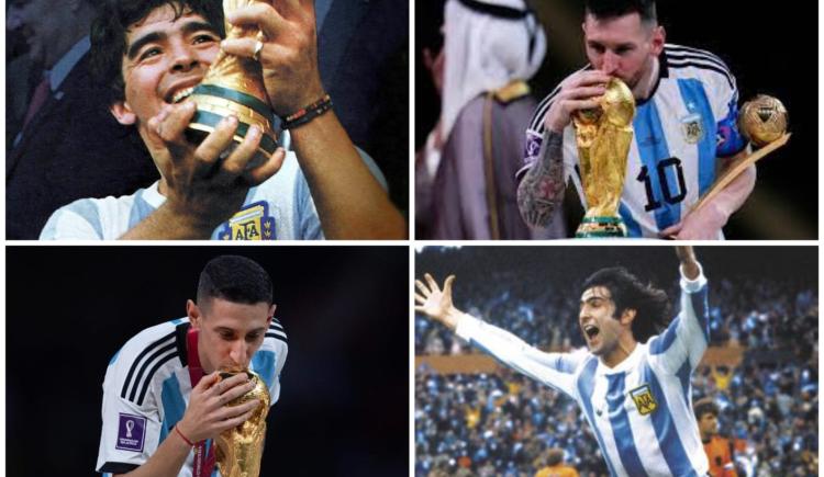 Imagen de Póker de argentinos destacados por la CONMEBOL en una fecha muy especial