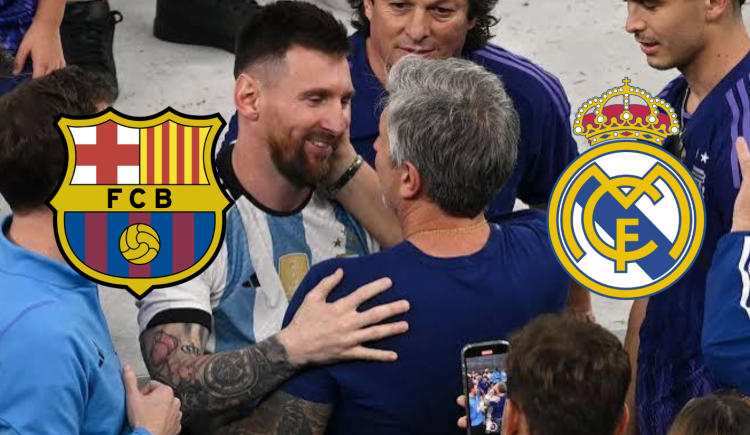 Imagen de Barcelona y Real Madrid le dieron su pésame a Lionel Messi y familia