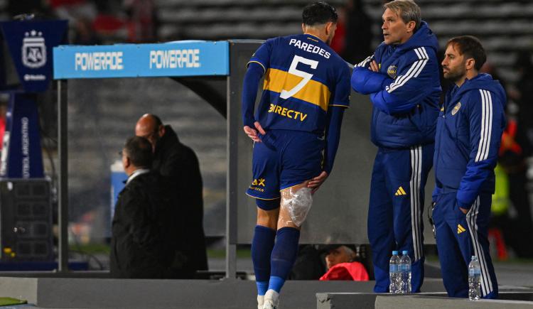 Imagen de Pésima noticia para Boca: se confirmó la lesión de Leandro Paredes